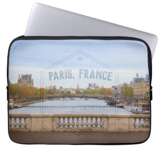 02-laptophoes uit de Parijs-reeks Laptop Sleeve
