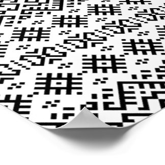 03012020 Tribal etnische Patroon-04 Poster