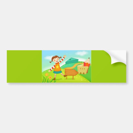 0370010457 BUMPERSTICKER (Voorkant)