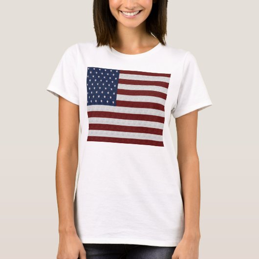 03 - T-shirt de drapeau américain (Devant)