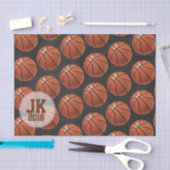 03of12 Basketball Patroonpapier Tissuepapier (Craft)