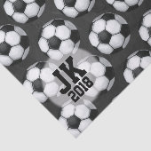 03of12 Voetbal Patroonpapier Tissuepapier (Detail)