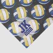 03of12 Volleybal Patroon Weefsel Papier (Detail)