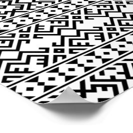 04012020-Tribal-Ethical-Pattern-03 Poster