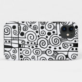 040512 - Zwart in wit Case-Mate iPhone Case (Achterkant (horizontaal))