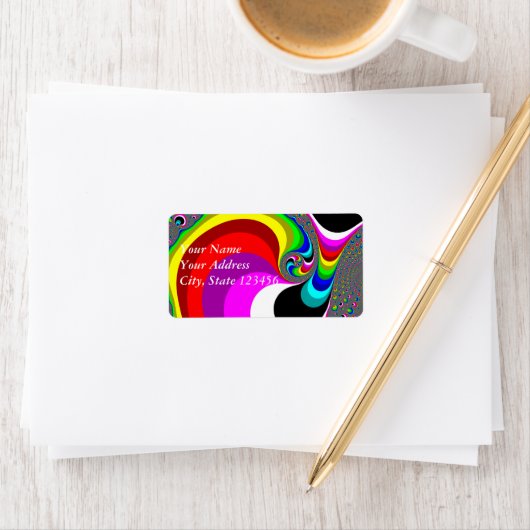 040 Obama - Fractal Art Etiket (Insitu)