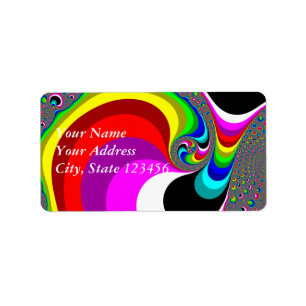 040 Obama - Fractal Art Etiket