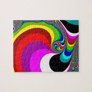 040 Obama - Fractal Art Legpuzzel