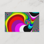 040 Obama - Fractal Art Visitekaartje (Achterkant)