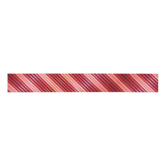 040 rood streepjeslint grosgrain lint (Voorkant)