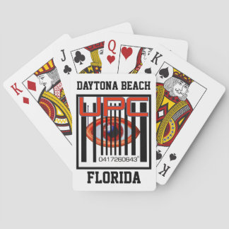 0417260643 UPC "Bar Code" Daytona Beach Pokerkaarten