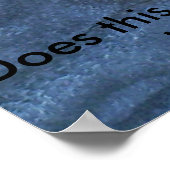 042, maakt dit mijn kont groot... poster (Hoek)