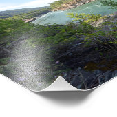 0442 8/12 Photographie de Kootenai Falls à Libby. (Coin)