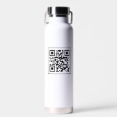 045692 geheim QR gecodeerd bericht Waterfles (Voorkant)