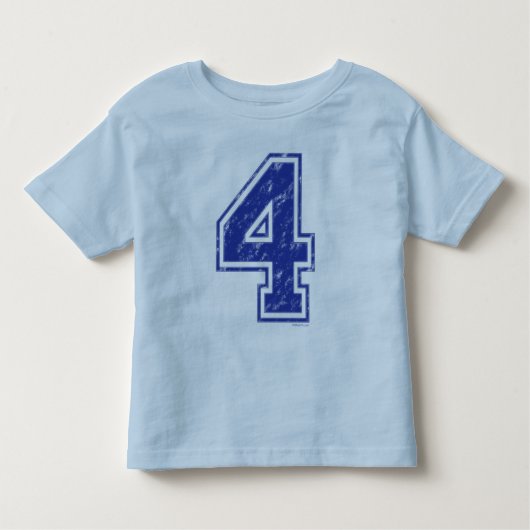04 Custom Jersey Blue Kinder Shirts (Voorkant)