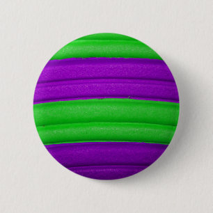 04 Groene en Paarse regenboogButton Ronde Button 5,7 Cm