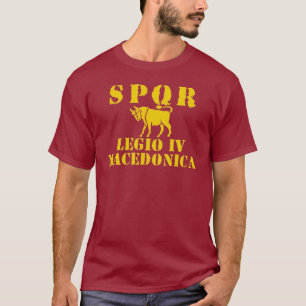 04 Julius Caesar's vierde Legion - Roman Bull T-shirt