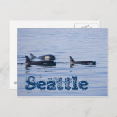 04, Seattle Briefkaart (Voorkant / Achterkant)