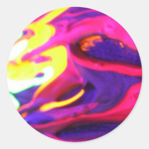 #04 TLuv.Design© "Phantasmagoria" reeks Ronde Sticker