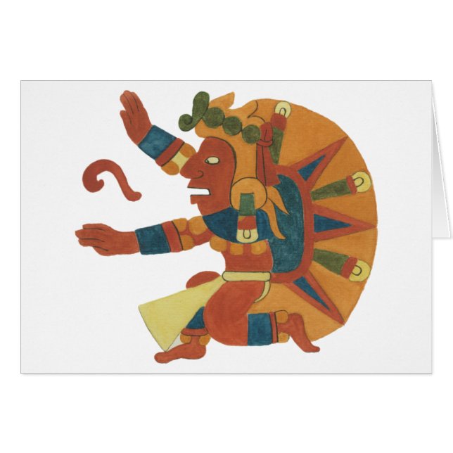 04.Tonatiuh - Mayan / aztec Creator God (Devant horizontal)