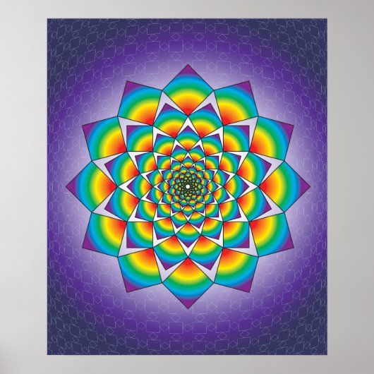 04 ZWEEFSELS MANDALA POSTER (Voorkant)