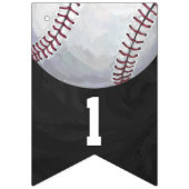 04van de 12 baseball-bundeling van hooggeplaatste vlaggetjes (Derde vlag)