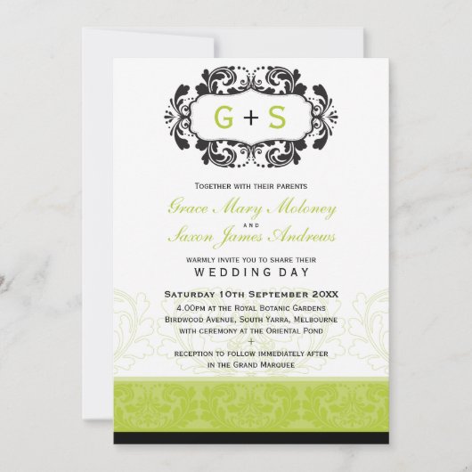 054-Kari - INVITATIONS DE MARIAGE :: luxe P (Devant)