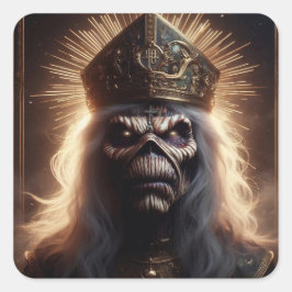 05 - Pope Vierkante Sticker