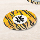 05of12 Custom Tiger Party Onderzetters (Gebogen)