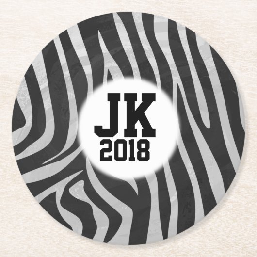 05of12 Onderzetters van de Aangepaste Zebra (Voorkant)