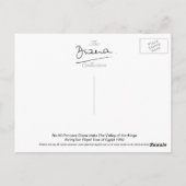 060 Prinses Diana Egypt 1992 Briefkaart (Achterkant)