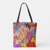 067 - KattenCanvas tas (Achterkant)