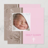 069 Bree:: Uitnodiging voor de doop (Voorkant / Achterkant)