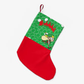 06 elf kousen kleine kerstsok (Voorkant (Hangend))