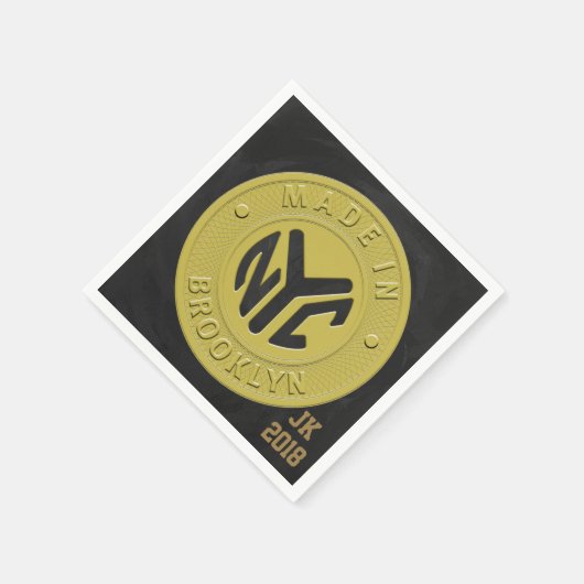 06of12 Brooklyn Token Theme Servetten (Hoek)