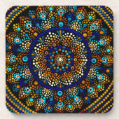 072 - Deep Blue Onderzetters (Voorkant)