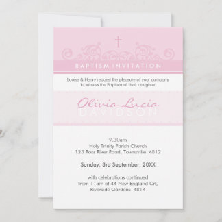 072 Sheryl :: Invitations Baptême Personnalisées