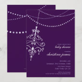 078Drusilla : : INVITATIONS DE BABY SHOWER : : (Devant / Derrière)