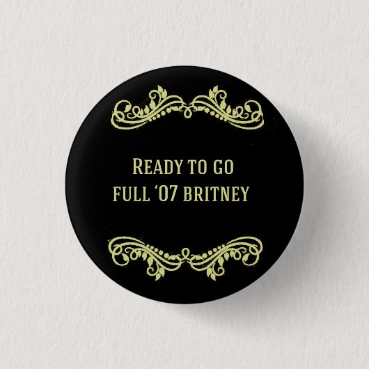 07 Britney Ronde Button 3,2 Cm (Voorkant)