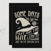 07.Halloween Funny Save The Date (Voorkant / Achterkant)