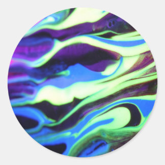 #07 "Kosmische Sterwezens" Phantasmagoria-serie Ronde Sticker