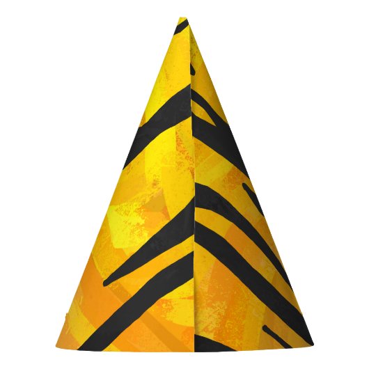 07 van de Petten van de Aangepaste tijgerpartij Feesthoedjes (Achterkant)