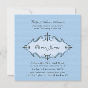 080 Sadia :: CHRISTENING INVITATIONS :: viva 7SQ