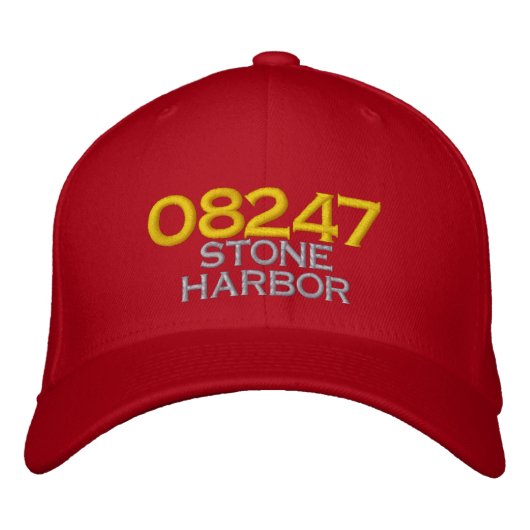 08247 STONE HARBOR CASQUETTE NEW JERSEY (Devant)