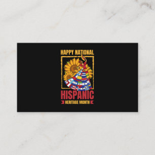 08.Nationaal erfgoed van Latijns-Amerika Month all Visitekaartje