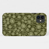 090512 Khaki over donkere olijven Case-Mate iPhone Case (Achterkant (horizontaal))