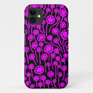 090512 Magenta op Black.pdf iPhone 11 Hoesje