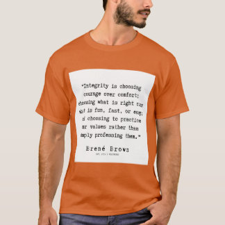 0909BreneBrown-citaat T-shirt