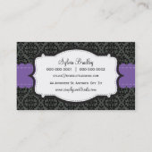 090 Christa :: CARTE DE VISITE :: funky damask 10L (Dos)