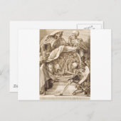 090skelet2 briefkaart (Voorkant / Achterkant)